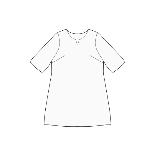 【型紙】Dress / Standard #01 / ワンピース / スタンダード