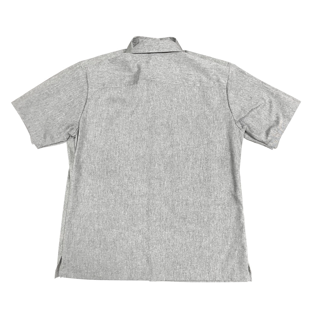 【型紙】Shirt / Mens #01 / シャツ / 台衿付き カラー(半袖 / 裾スクエア / 前立て別)
