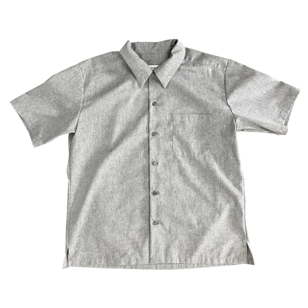 【型紙】Shirt / Mens #03 / シャツ / シャツカラー(半袖 / 裾スクエア)