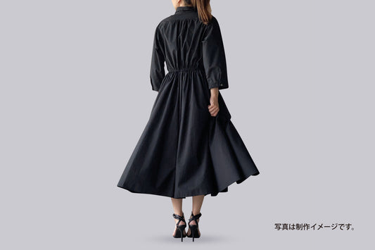 【型紙】Dress #01 / ギャザーワンピース
