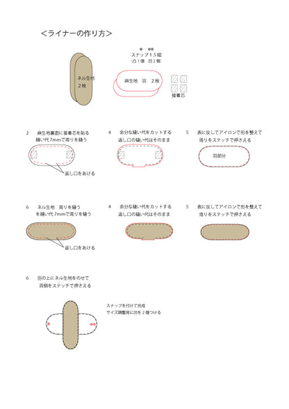 餐巾布圖案 PDF 數據