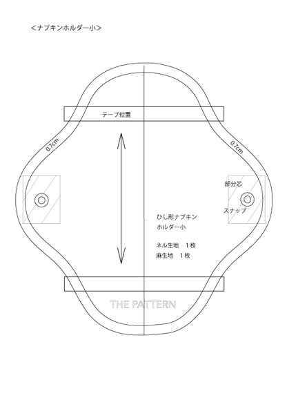 餐巾布圖案 PDF 數據